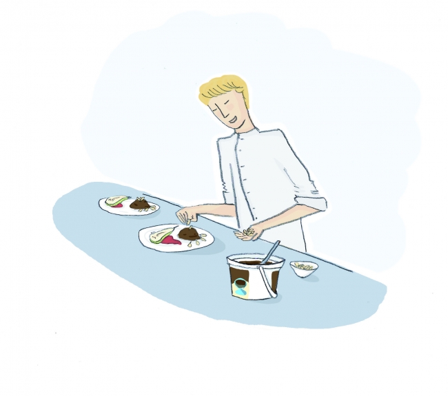 illustration aide culinaire bio